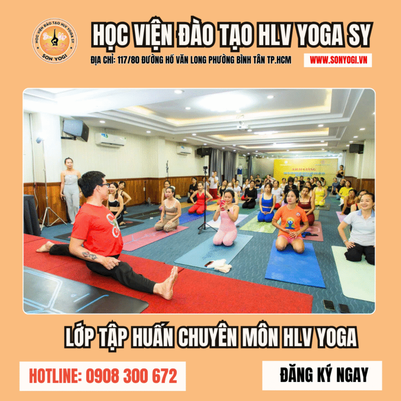 Lớp Tập Huấn Chuyên Môn HLV Yoga SonYogi 10