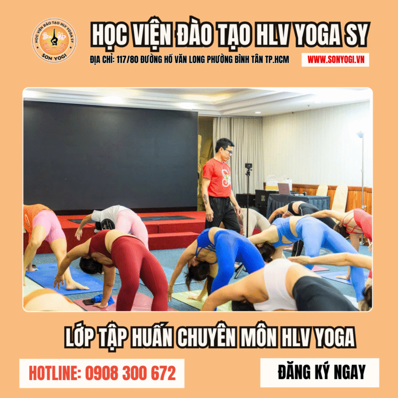 Lớp Tập Huấn Chuyên Môn HLV Yoga SonYogi 11