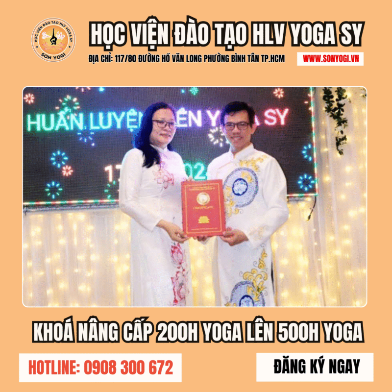 Khóa Nâng Cấp 200H Yoga Lên 500H Yoga SonYogi 2 3