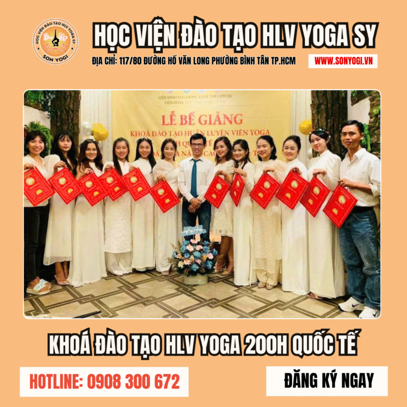 Khóa Đào Tạo HLV Yoga 200H Quốc Tế SonYogi 3 2
