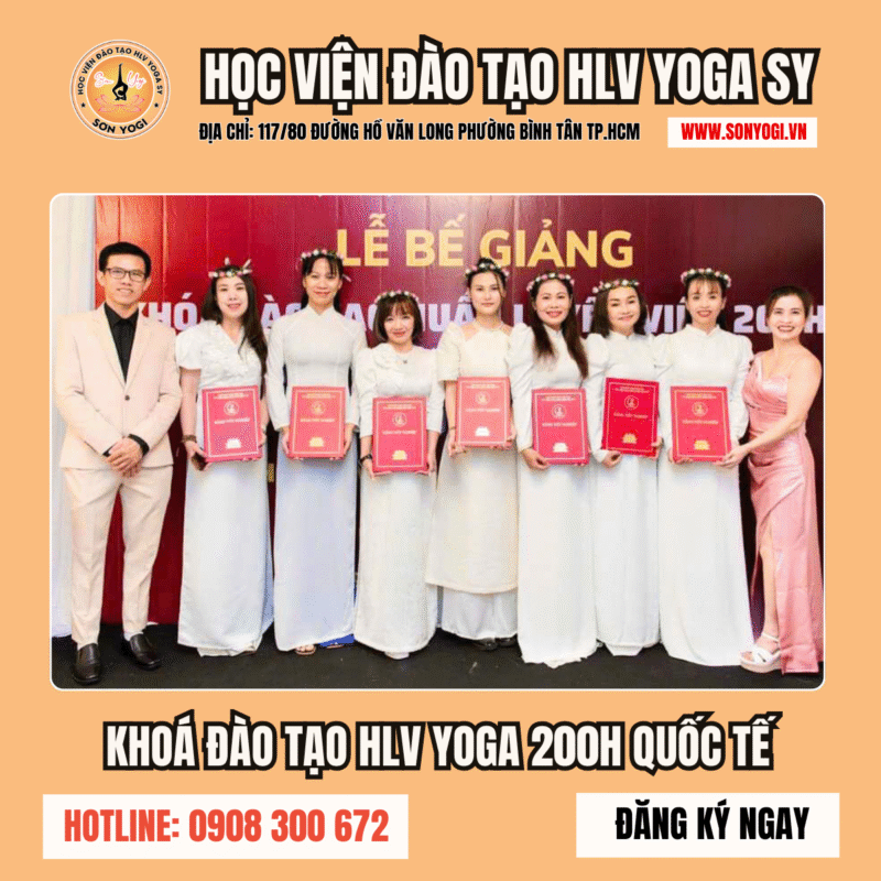 Khóa Đào Tạo HLV Yoga 200H Quốc Tế SonYogi 4 2