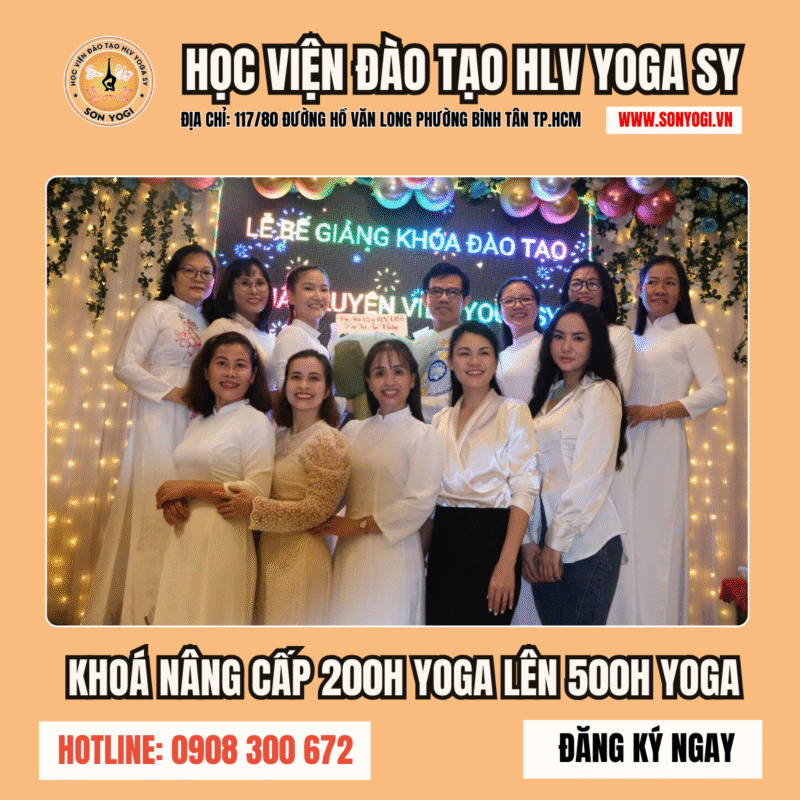Khóa Nâng Cấp 200H Yoga Lên 500H Yoga SonYogi 9